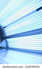 Modern Sunbed In Beauty Salon