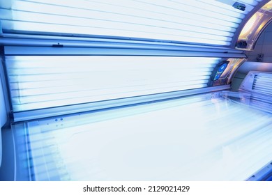 Modern Sunbed In Beauty Salon