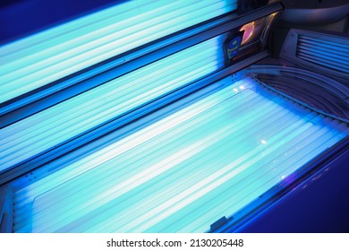 Modern Sunbed In Beauty Salon