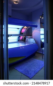 Modern Sunbed In Beauty Salon