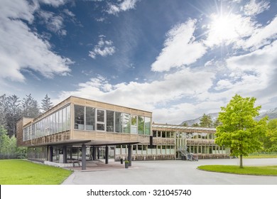 Modern Sustainable And Ecological Timber Office Building