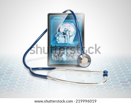 Modern tablet with fMRI