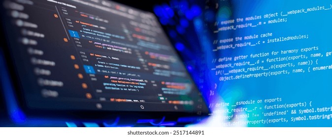 Modern tech. PHP syntax highlighted. Writing programming functions on laptop. - Powered by Shutterstock - Get 15% off with code: PIKWIZARD15