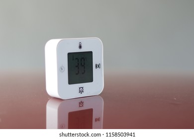 Modern technology create a digital temperature detector to measure the surrounding temperature in degree Celsius.
