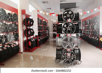 Modern Tire Store Interior