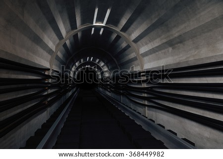 Similar – Image, Stock Photo old road with tunnel on the shores of Lake Garda