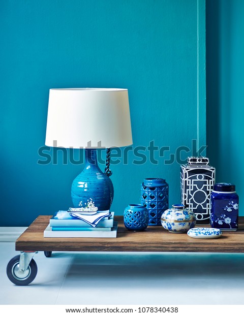 Modern Turquoise Living Room Concept Interior Stock Photo Edit