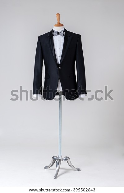 Modern Tuxedo isolated\
on Grey background