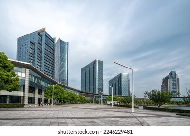 Modern Urban Architectural Landscape of Suzhou, China