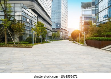 Modern Urban Architecture In High Tech Park, Chongqing, China