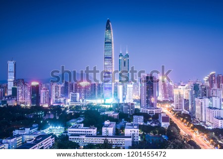 modern urban architecture shenzhen