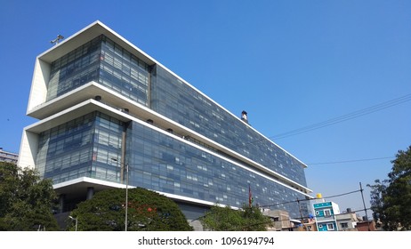 The Modern Urbanscape Looks Like This. Urban Architecture, Modern Marvels And IT Parks. Modern Buildings And Business Units In The Downtown. Glass And Steel Building. Technology Hub Of The Town, Pune.