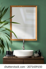 Modern Wash Basin Bathroom Interior Design