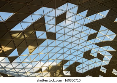 Modern Wave Pattern Ceiling Canopy Stock Photo 160830710 | Shutterstock