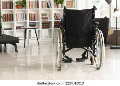 Modern Wheelchair In Home Library