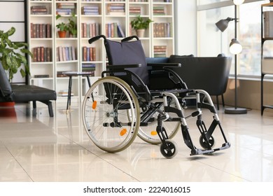 Modern Wheelchair In Home Library