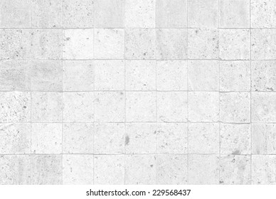 The Modern White Concrete Tile Wall Background And Texture