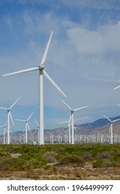 Modern Windmill, Desert Wind Farm