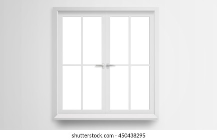 Modern Window Isolated