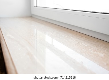 Modern Window Sill, Closeup