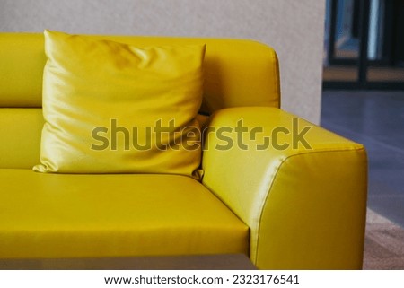 Similar – Freud 2006 2nd Sofa Yellow