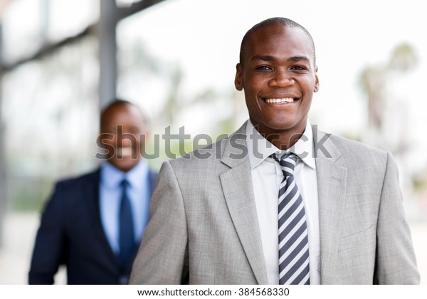 Modern Young African Businessman Portrait Office Stock Photo (Edit Now ...