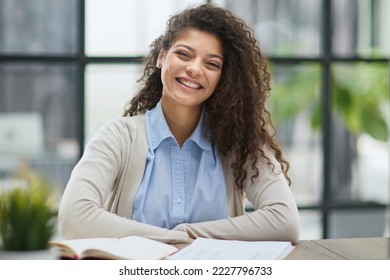 Modern young business woman in the office - Shutterstock ID 2227796733
