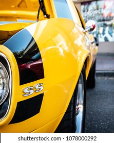 Modesto,CA / USA- April 26, 2018: Camero SS