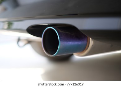 Modified Car Exhaust