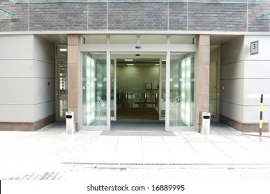 Modrn Office Entrance