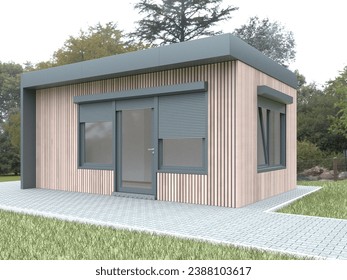 Modular building, portable cabin, small buildings, tiny house, glamping house