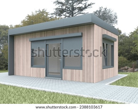 Modular building, portable cabin, small buildings, tiny house, glamping house