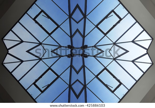 Modular Glass Ceiling Dome Office Building Stock Photo Edit Now