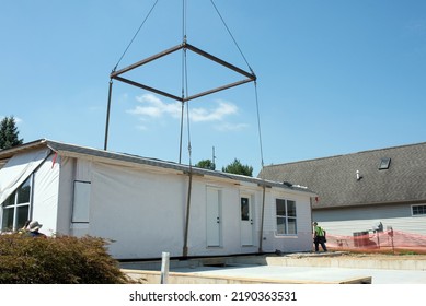 Modular Home Set In Place