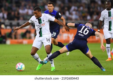 MOENCHENGLADBACH, GERMANY - AUGUST 19, 2022: Alassane Plea. The Football Match Of Bundesliga Borussia Mönchengladbach Vs Hertha BSC