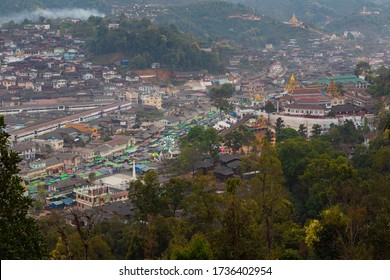 MOGOK/MYANMAR-1st March 2018:Mogok Is A City In The Pyin Oo Lwin District Of Mandalay Region Of Myanmar,located 200km North Of Mandalay.