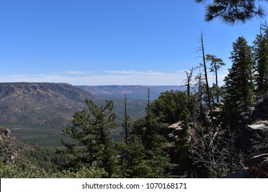 Mogollon Rim View From Top