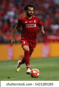 Mohamed Salah Of Liverpool - Tottenham Hotspur V Liverpool, UEFA Champions League Final 2019, Wanda Metropolitano Stadium, Madrid - 1st June 2019



