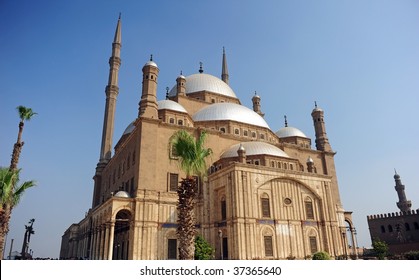 Mohammad Ali Mosque In Cairo, Egypt