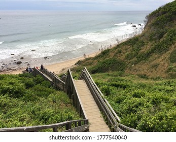 Mohegan Bluffs In Block Island RI