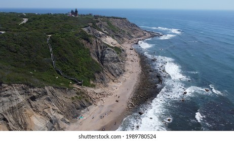 The Mohegan Bluffs In Block Island, RI