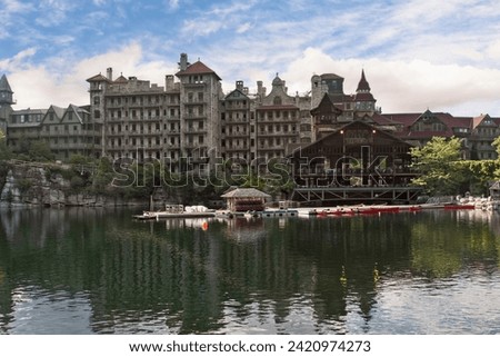 Mohonk Mountain House, historic Victorian hotel in upstate New York, New Paltz.