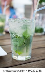 mojito close up