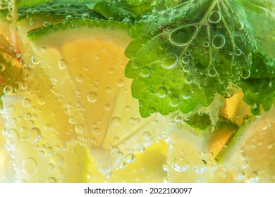 Mojito cocktail. lemon macro shot - Powered by Shutterstock