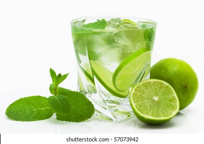 Mojito Isolated On White