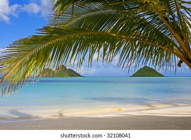 The Mokulua Islands Off Lanikai Beach, Oahu