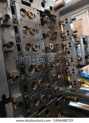 mold injection structure of injection process