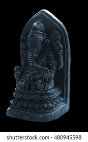 Molding Of Bal Ganesh. Low Key Picture.