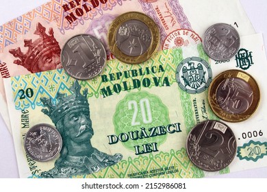 1 126 Moldova Currency Images Stock Photos Vectors Shutterstock   Moldova Lei Coins Banknotes Republic 260nw 2152986081 