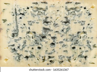 Moldy cheese texture background. Gorgonzola, neufchatel or danablue mold cheese pattern close up - Powered by Shutterstock